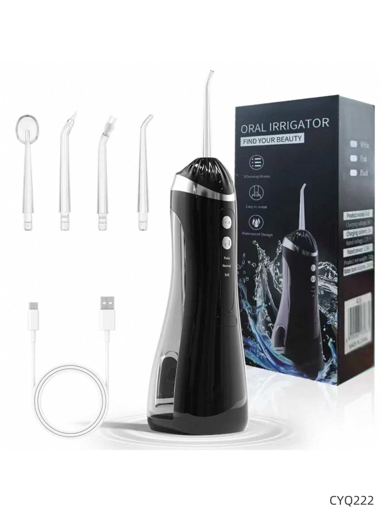 Electric water flosser.