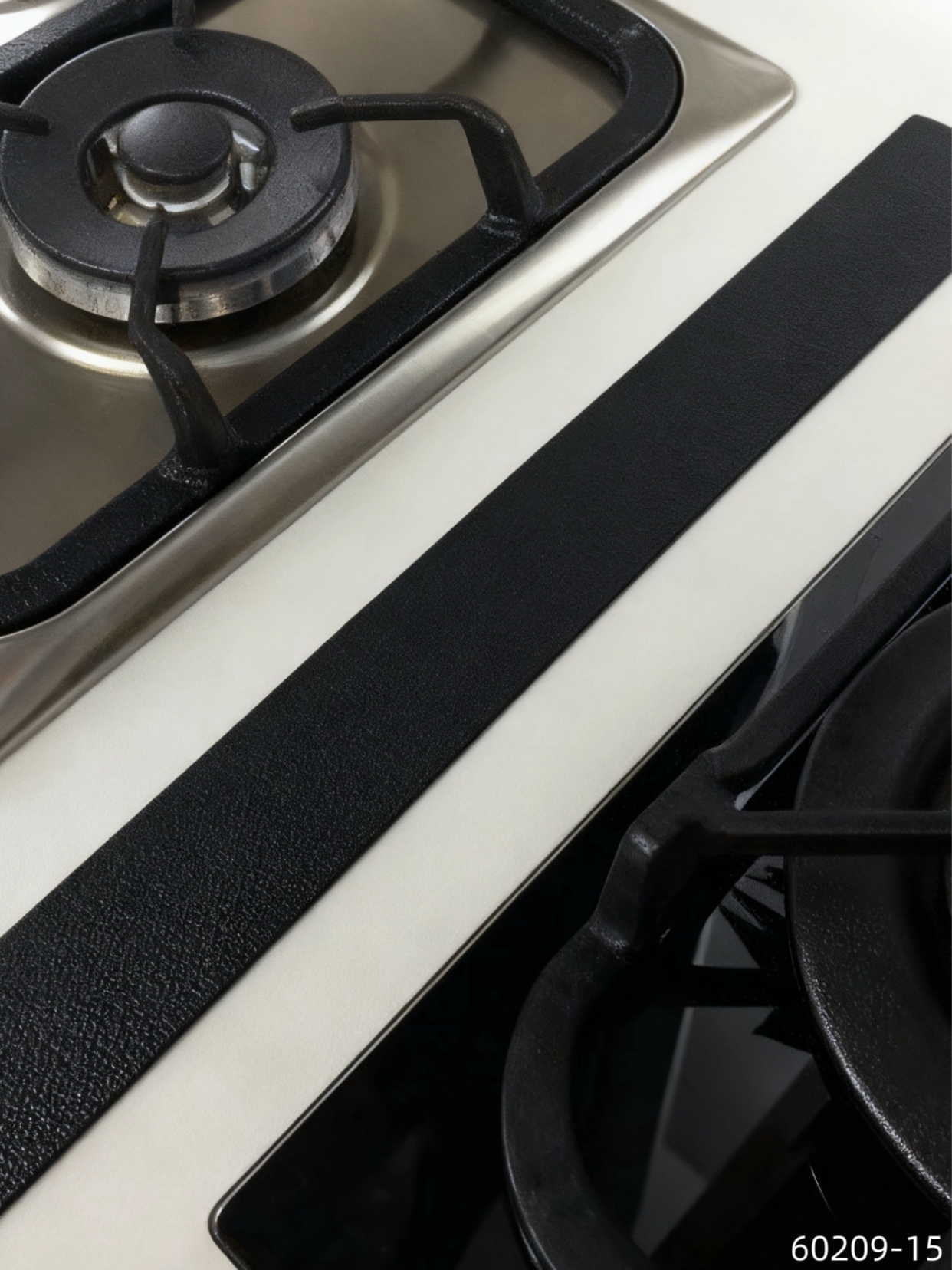 Kitchen gas stove edge sealing T-shaped card strip, 635mm*55mm, silicone
