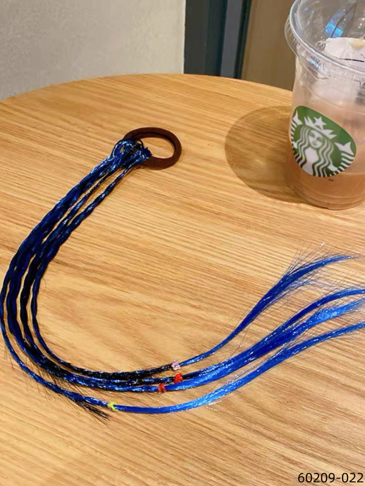 Children's wig braided hairband, about 45cm, fake braided hair