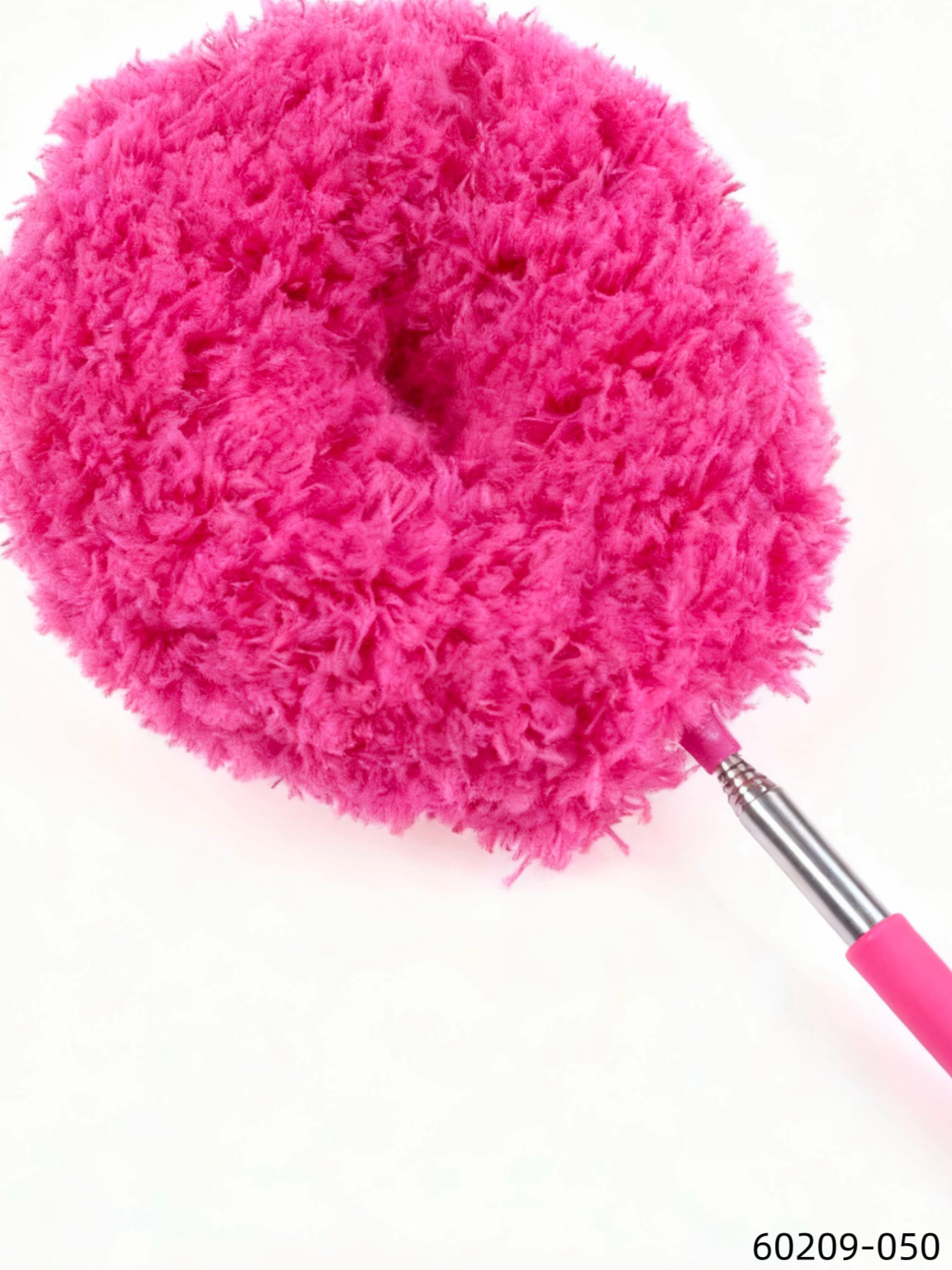 Retractable duster, 34cm-80cm, synthetic fiber + stainless steel