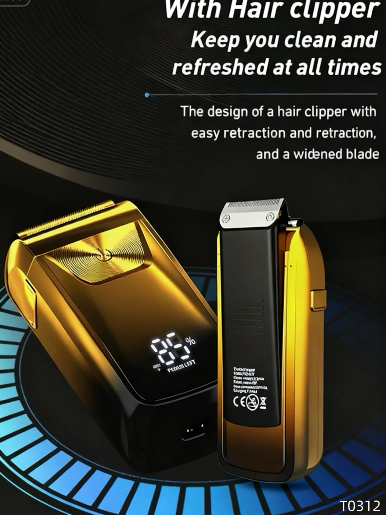 Men's electric foil shaver