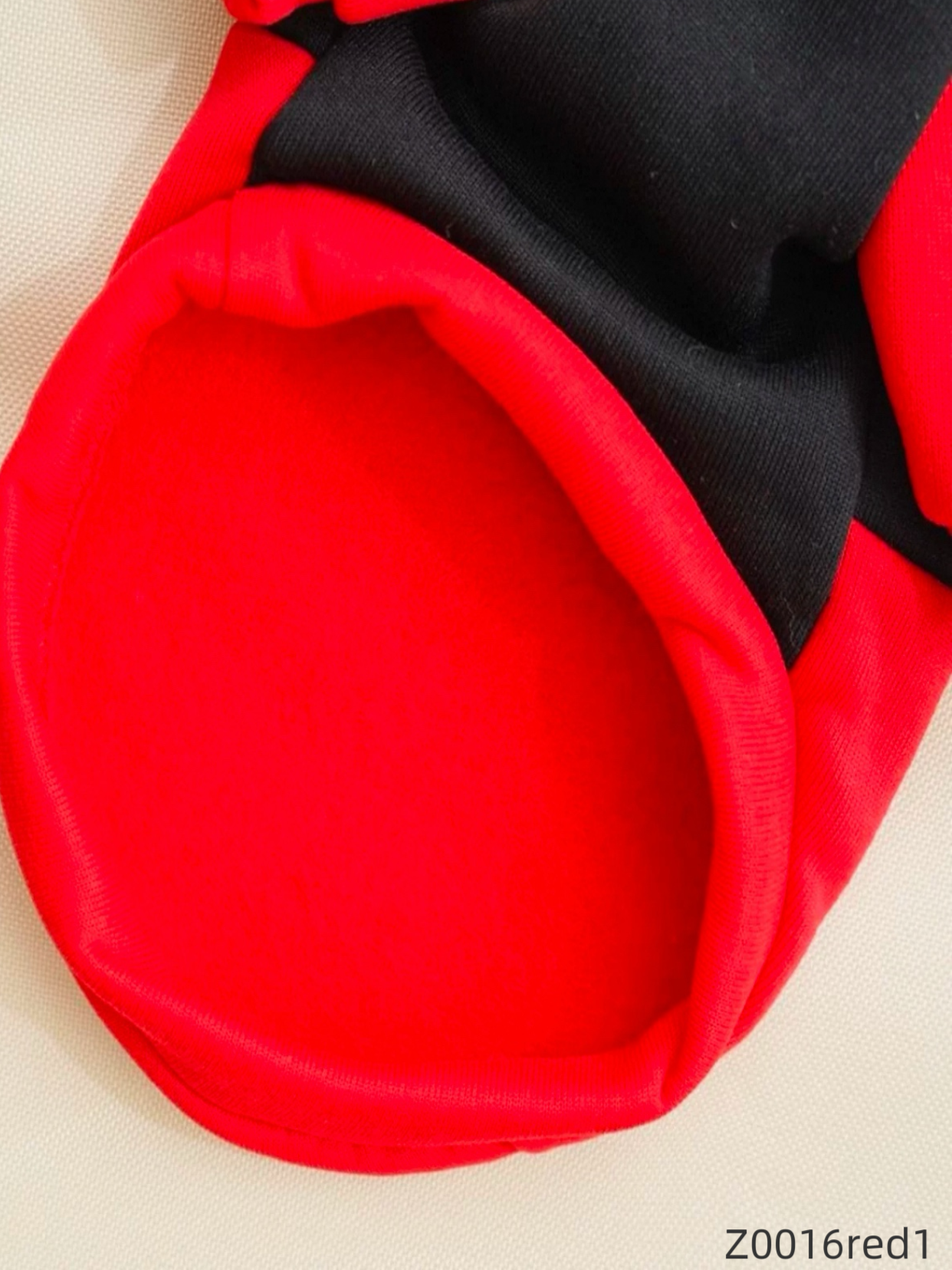 Z0016red1 Dog Warm Clothes