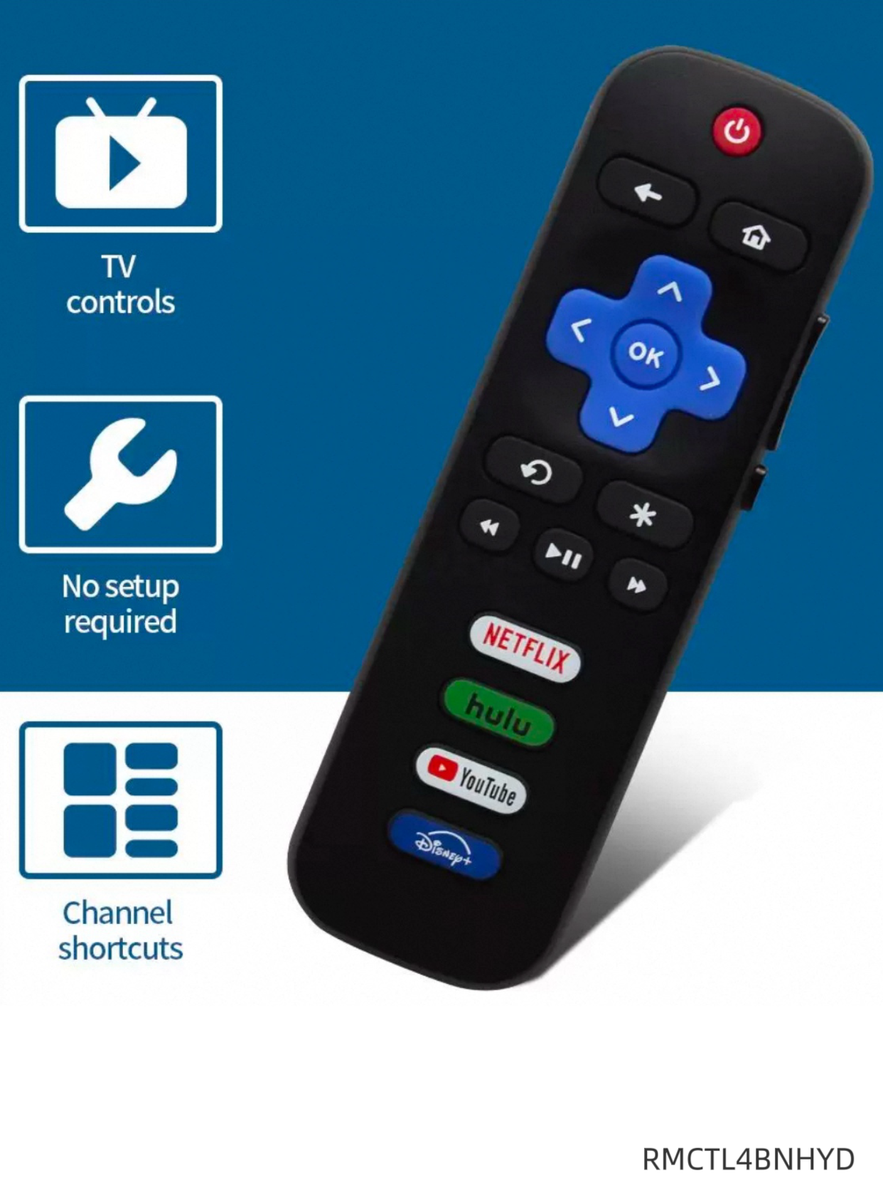 RMCTL4BNHYD TV remote control