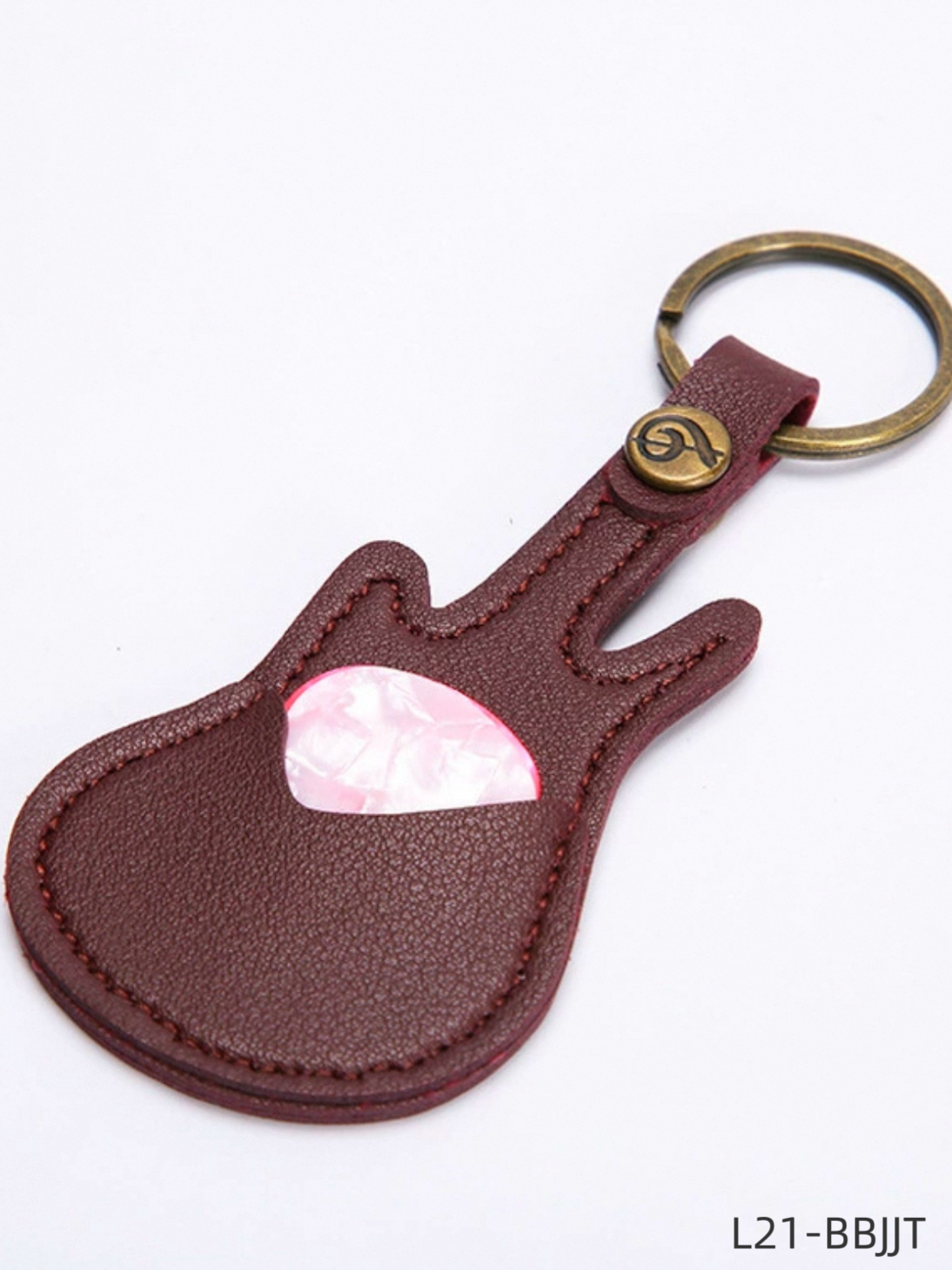 L21-BBJJT Acoustic Guitar Leather Portable Lulu Pick Bag