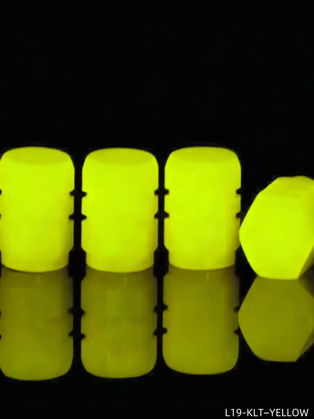 L19-QMZ-pink mountain bike luminous valve cap