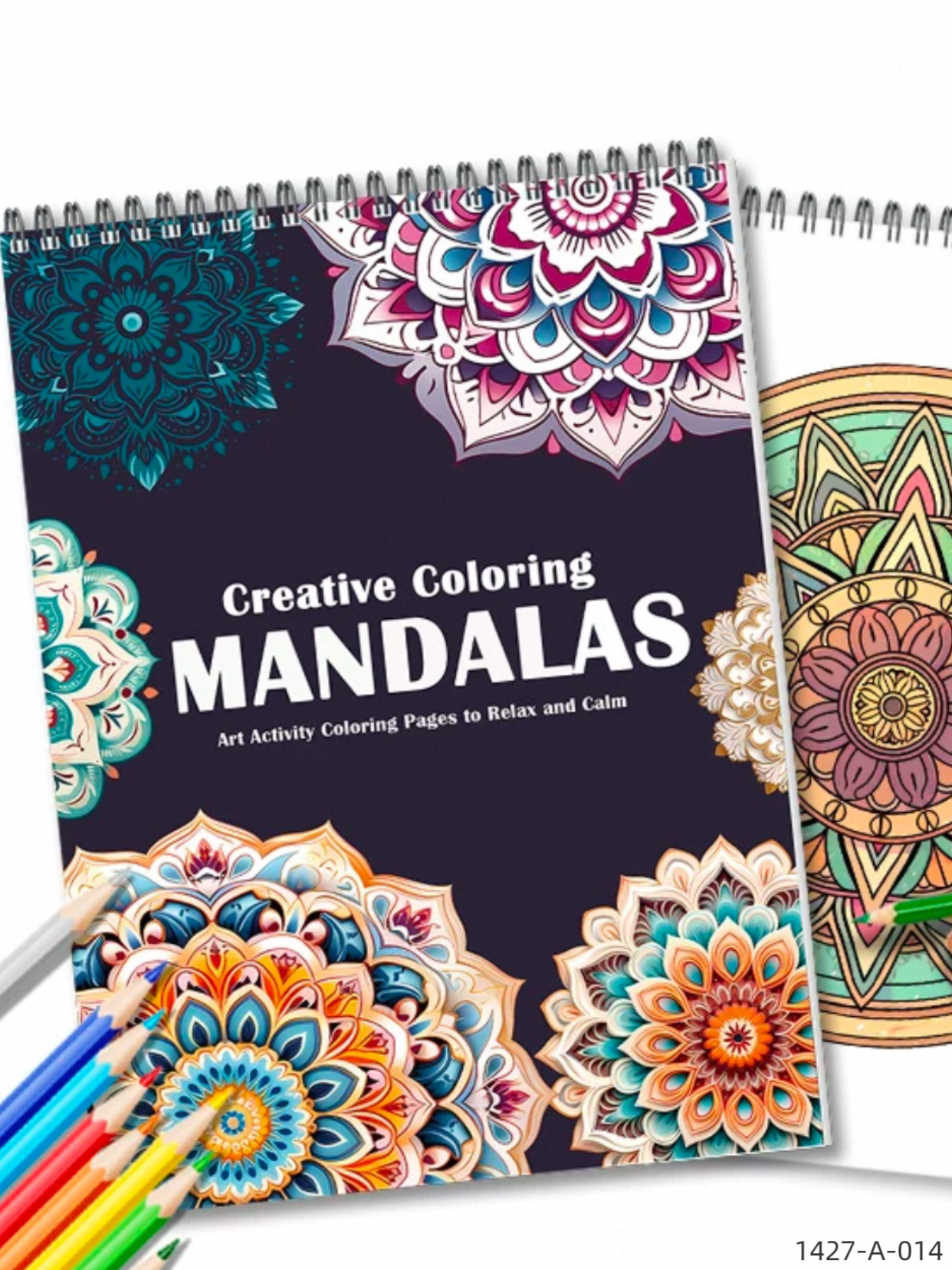 1427-A-014 Meditation Mandala Coloring Book