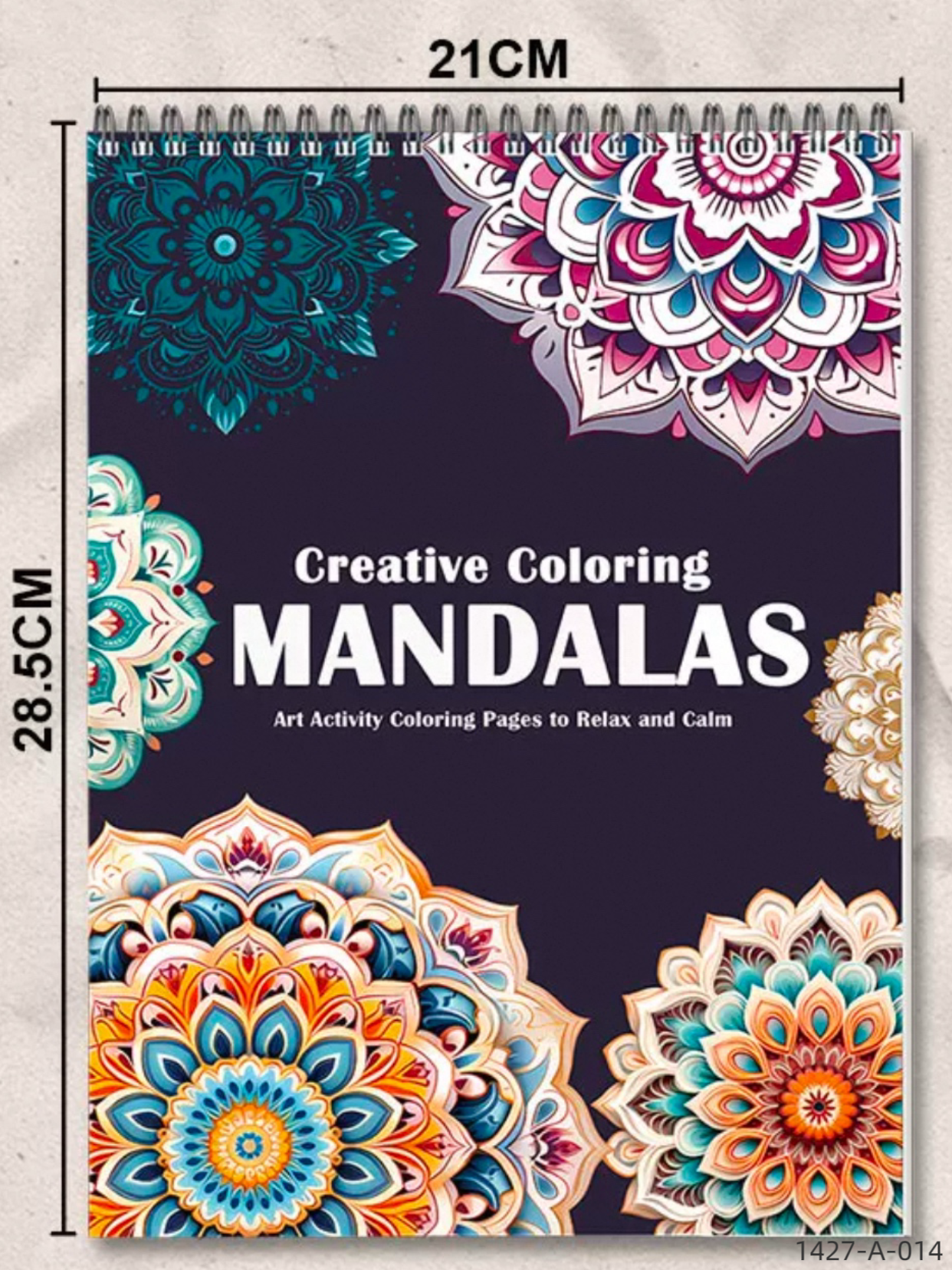 1427-A-014 Meditation Mandala Coloring Book