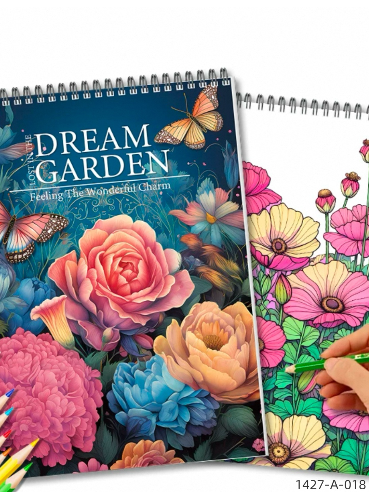 1427-A-018 Garden Series Sketchbook