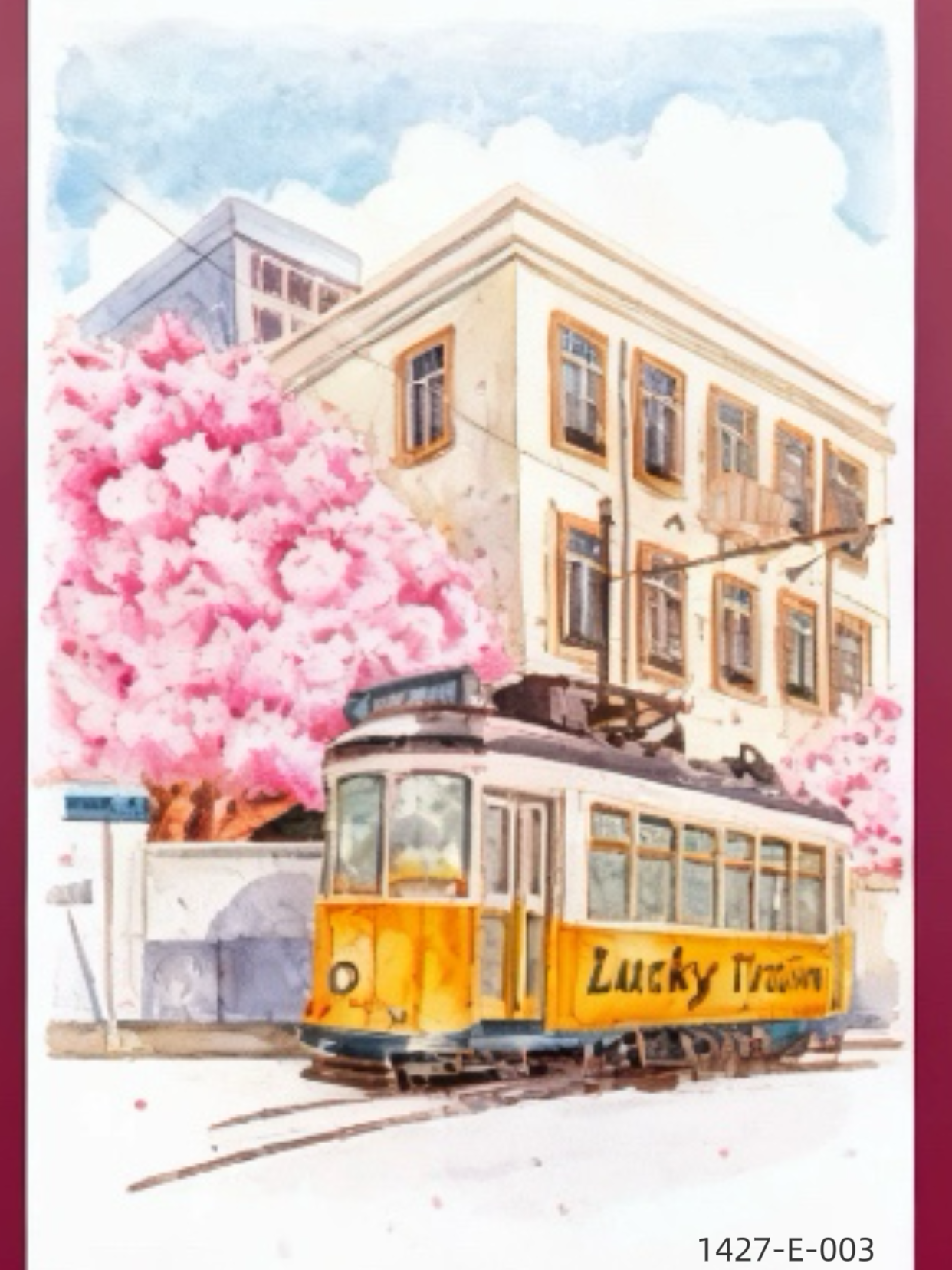 1427-E-003 Under the Sakura Series Picture Book
