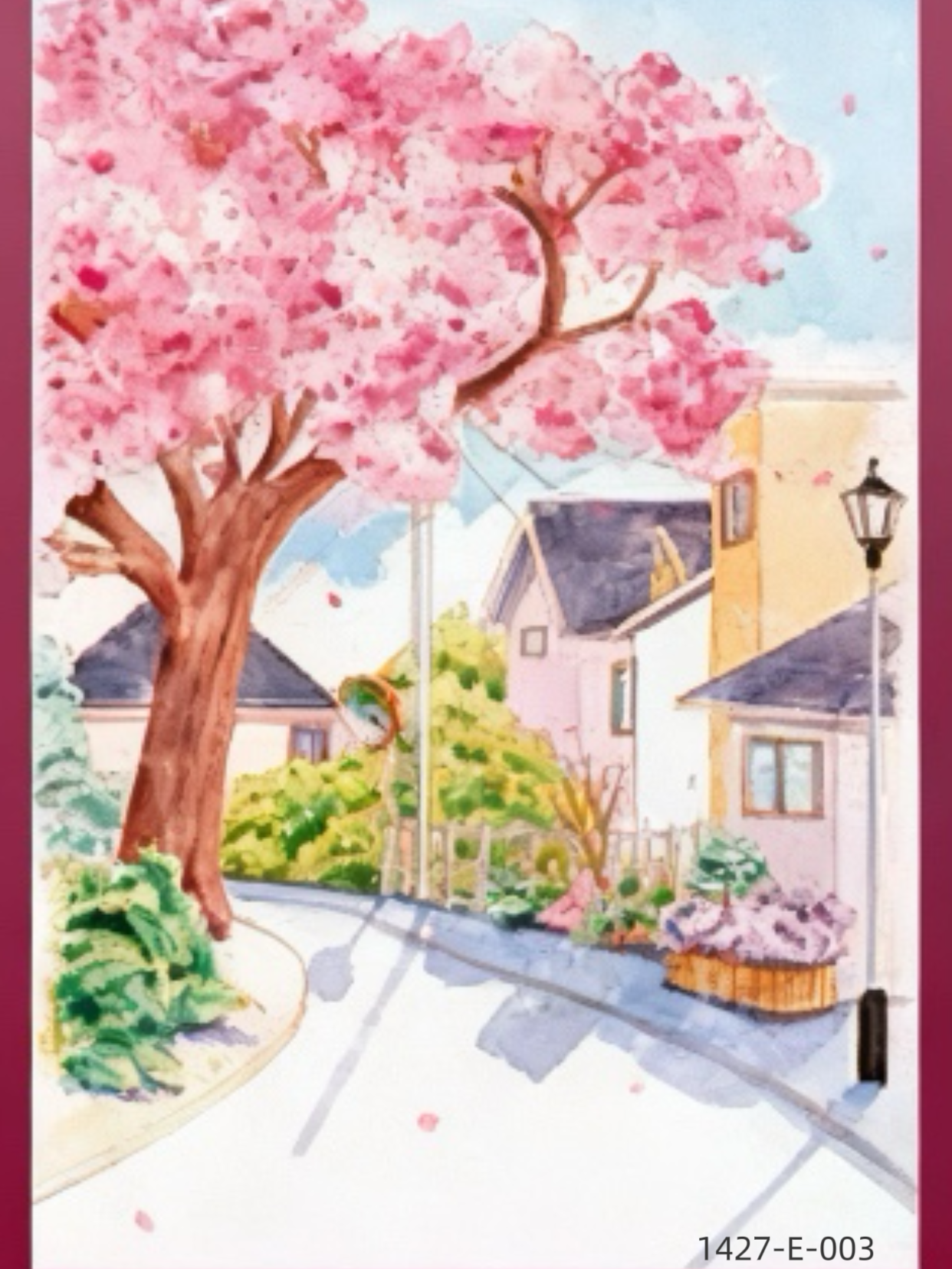 1427-E-003 Under the Sakura Series Picture Book